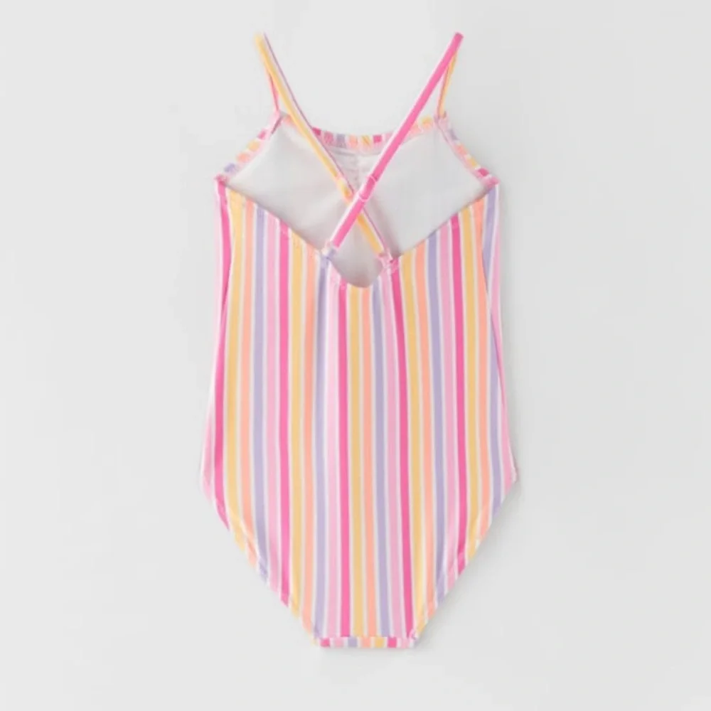 Zara Striped Swimsuit - Picture 2 of 5